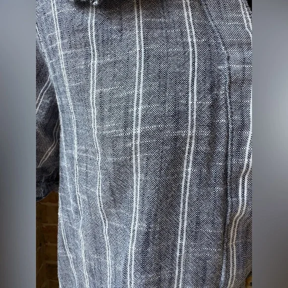 Anthropologie x Pilcro Blue and White Button-Down Shirt Bundle - Picture 3 of 15